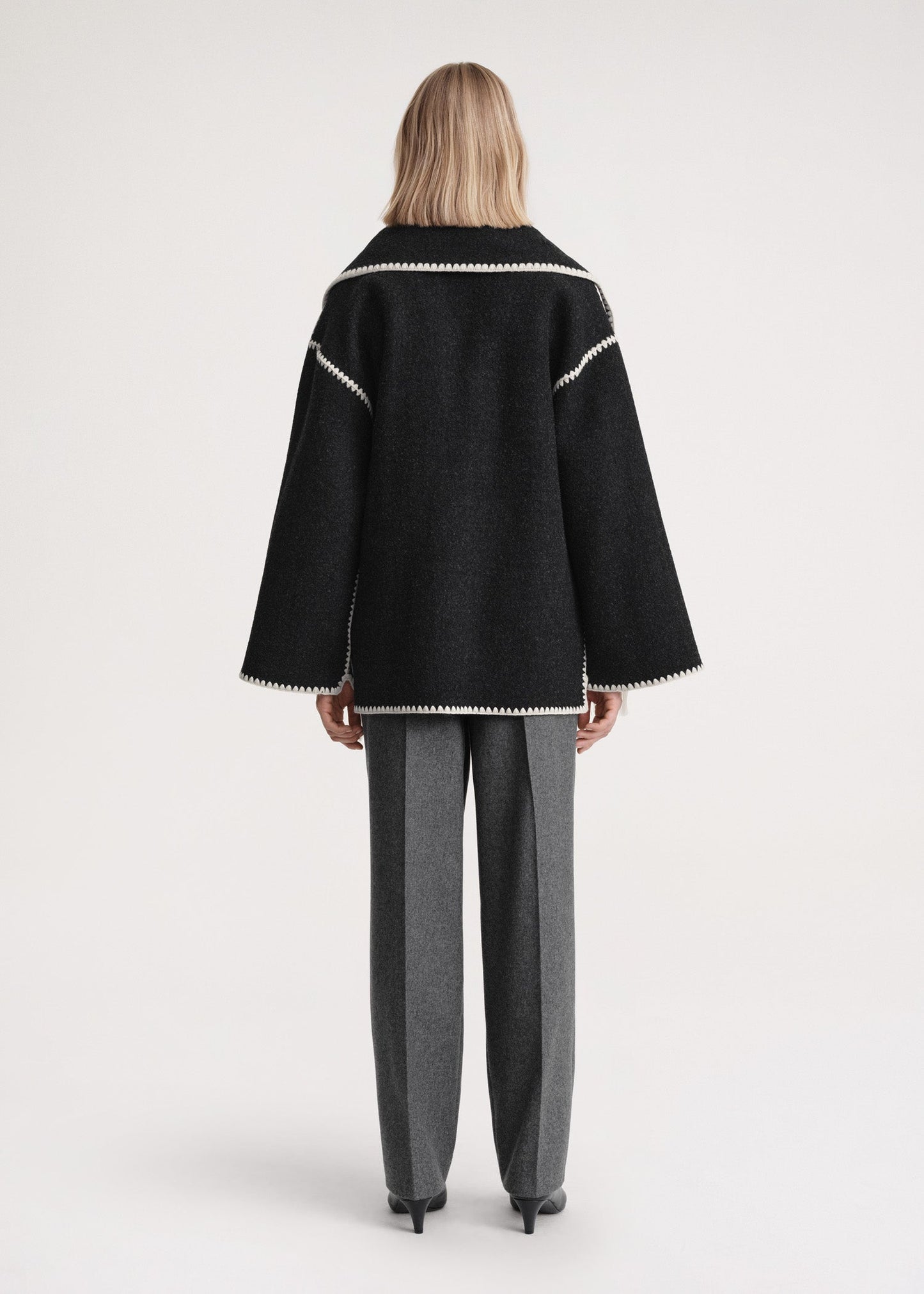 ELIN - Luxe Sjaal Jas