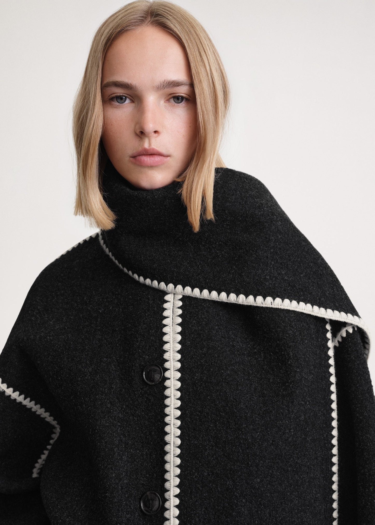 ELIN - Luxe Sjaal Jas