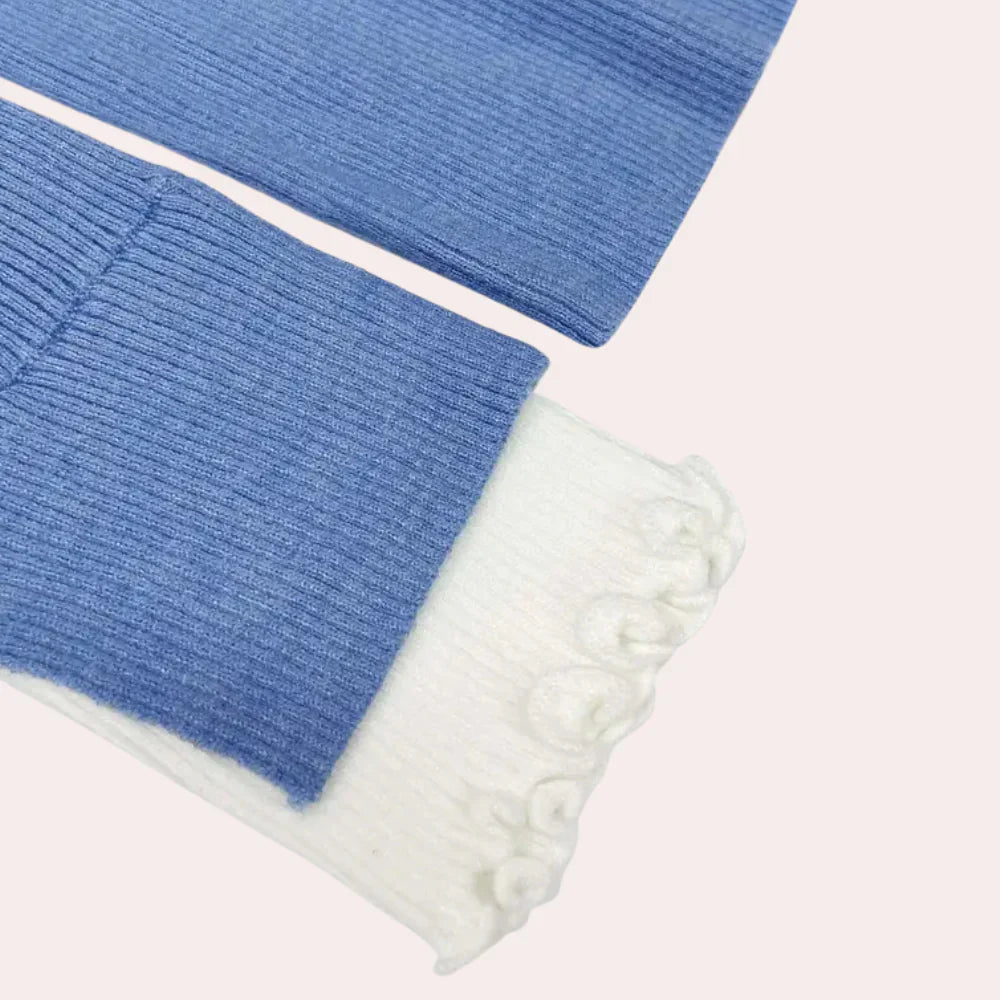 ELIN - Modieuze blauwe trui voor dames