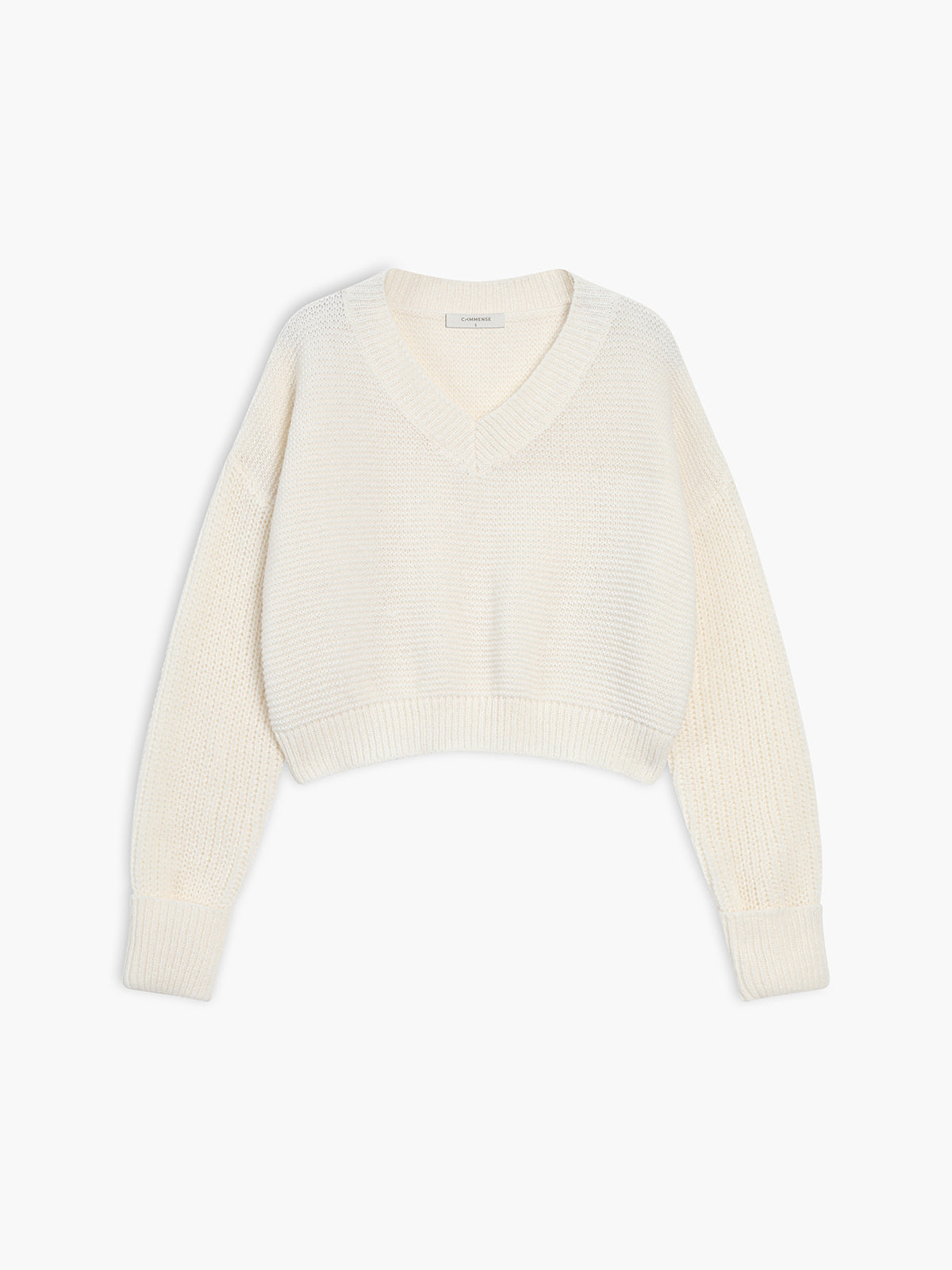 ROYCE - Minimalistische V-hals Trui