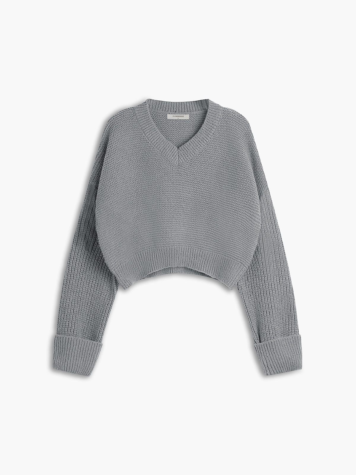 ROYCE - Minimalistische V-hals Trui