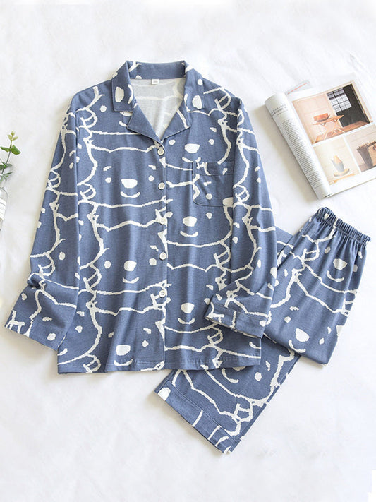 NADER - COSY Katoenen Pyjama Set.