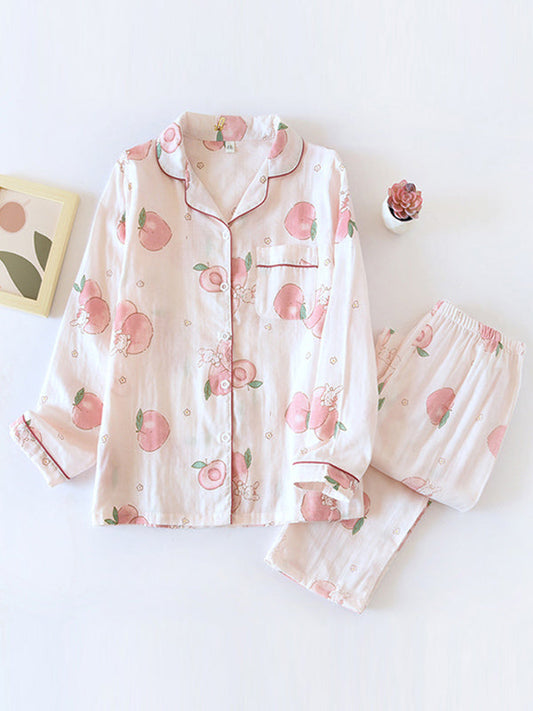 SINAH - Luxe Katoenen Pyjama Set Voor Optimale Comfort
