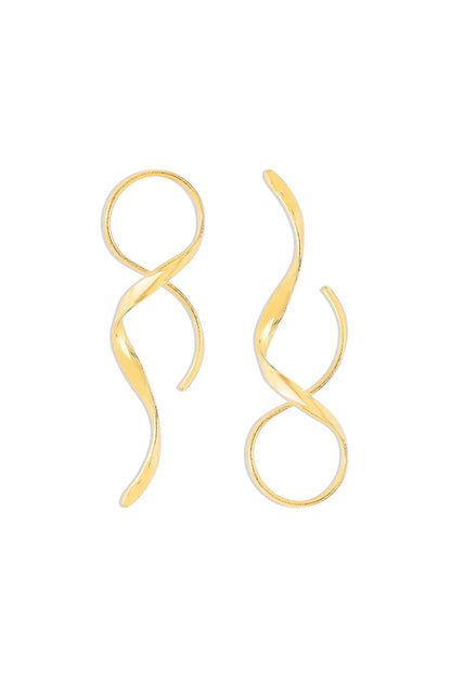KAYE - Elegante Gouden/ Zilveren Oorbellen