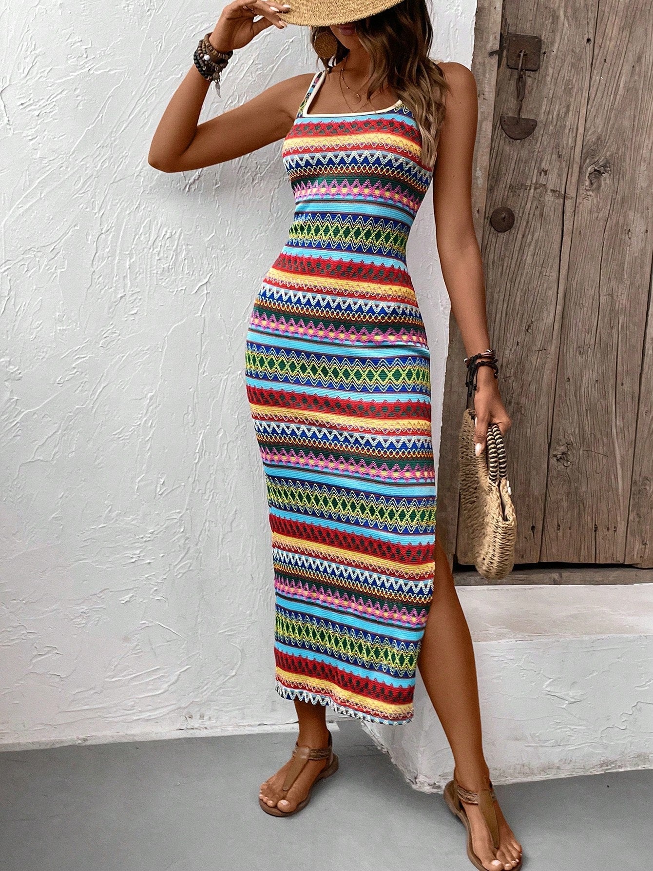 ISA- Ibiza stijl strandjurk