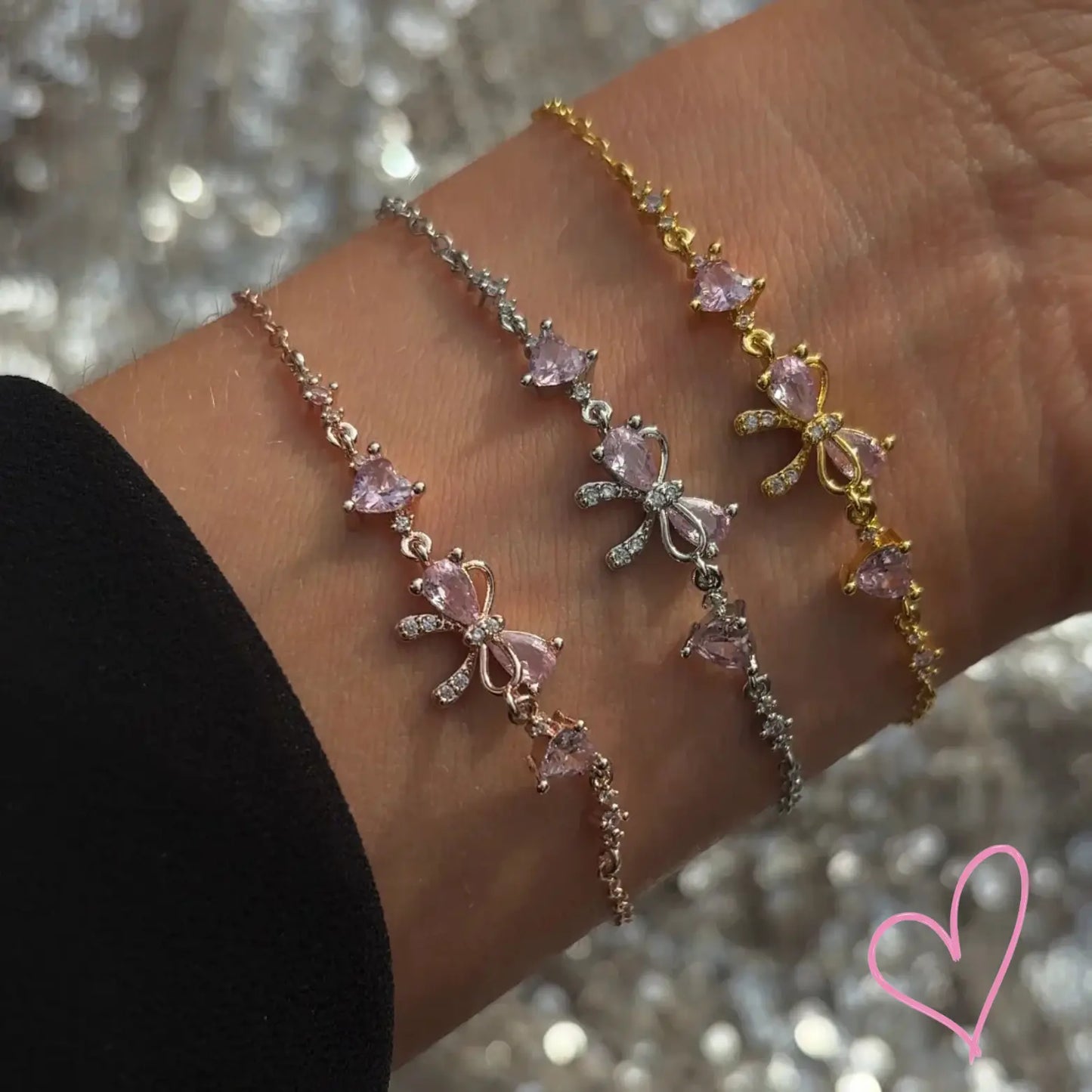 FIN - Elegante Armband met strik