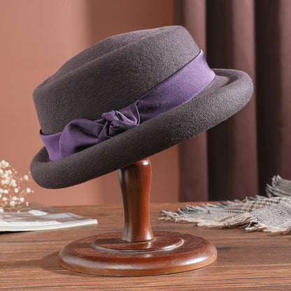 JALIS - Franse stijl Retro Emmer Hoed