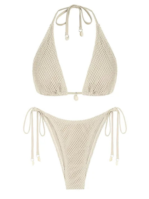 DOL -stijlvolle bikini met pastel kleuren.