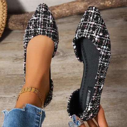 VERO – Tweed ballerina's