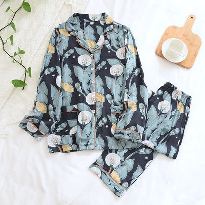 JEANET - Viscose Pyjama Set Met Motief