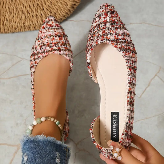 VERO – Tweed ballerina's