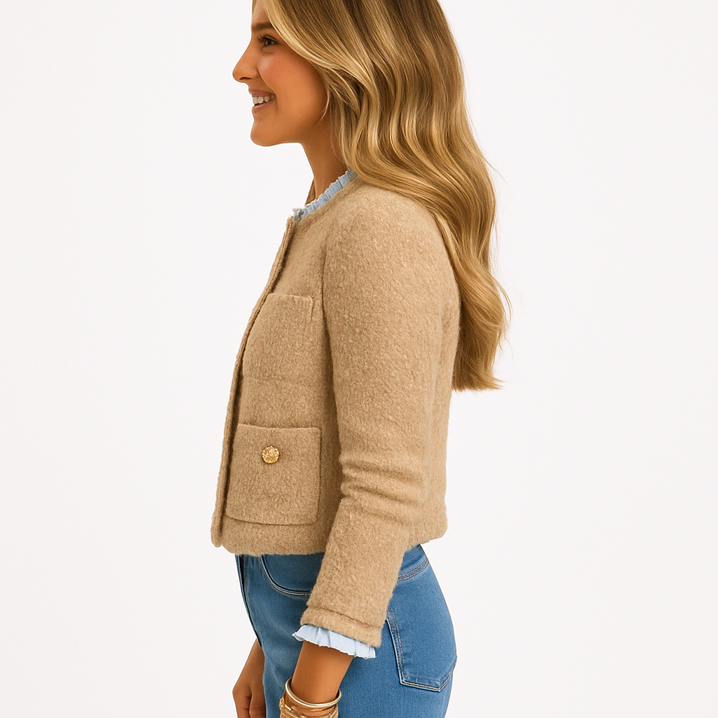CAYA - Tijdloos Tweed Jasje