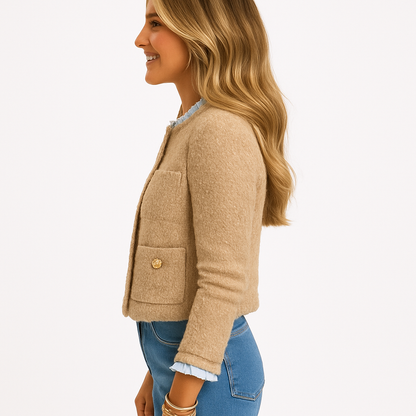 CAYA - Tijdloos Tweed Jasje