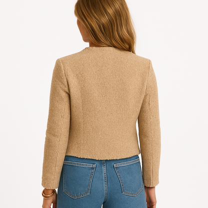 CAYA - Tijdloos Tweed Jasje