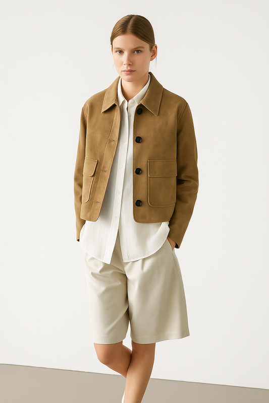 GLEN - Suede Jas