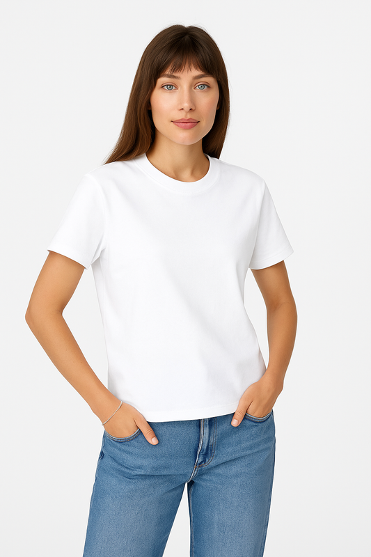 JENNA - Basis T-shirt Met Korte Mouwen