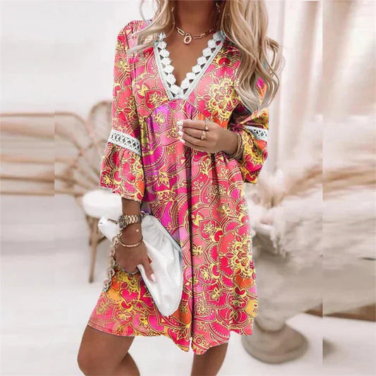 ROSA - Ibiza jurk