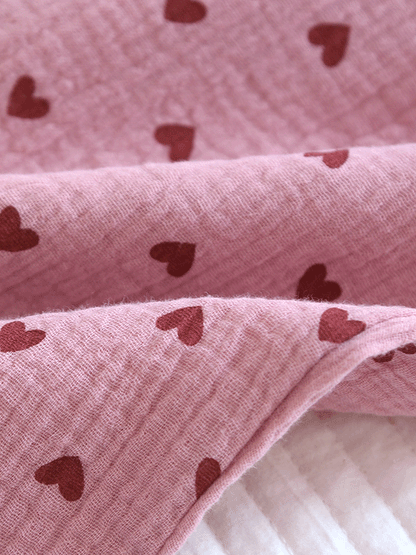 LIDA - Katoenen Pyjamabroek Met Hartjesprint