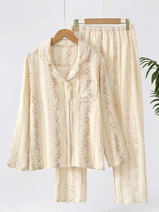 DIMF - Pyjama Set Met Bloemenprint