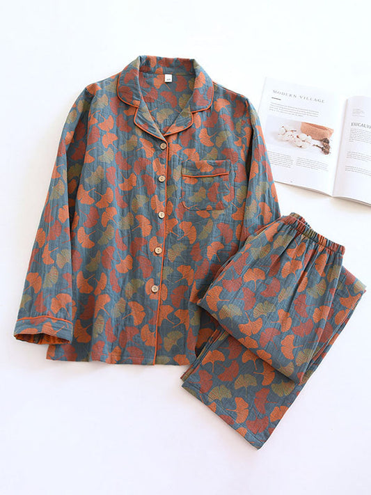 PERI - Vintage Bloemenprint Pyjama Set