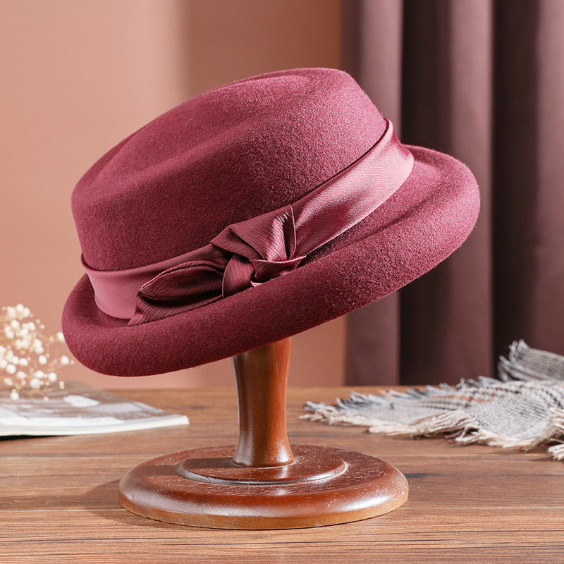 JALIS - Franse stijl Retro Emmer Hoed
