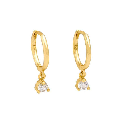 LELA - Gouden Oorbellen Set met Zirkonia