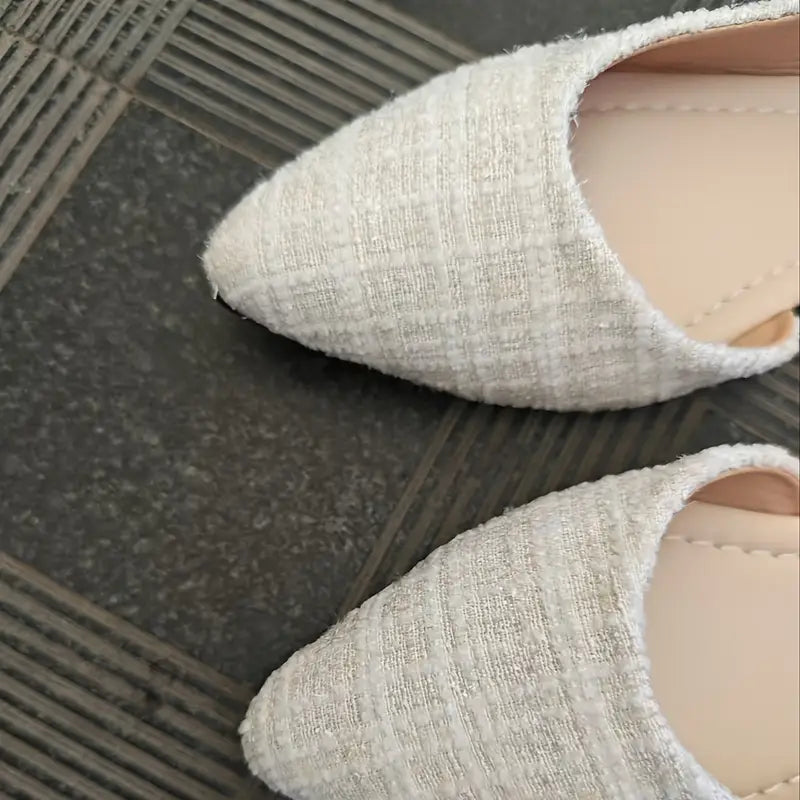 VERO – Tweed ballerina's