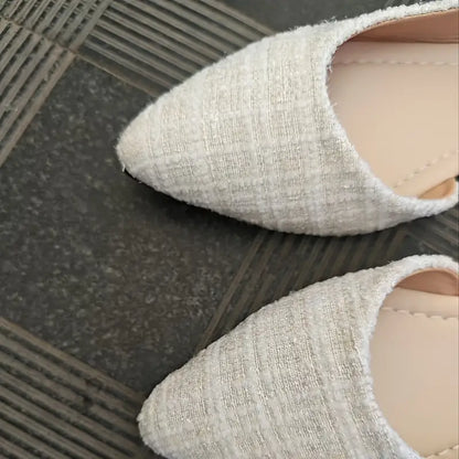 VERO – Tweed ballerina's