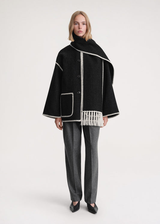 ELIN - Luxe Sjaal Jas