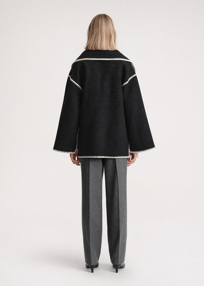 ELIN - Luxe Sjaal Jas
