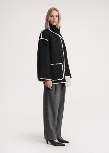ELIN - Luxe Sjaal Jas