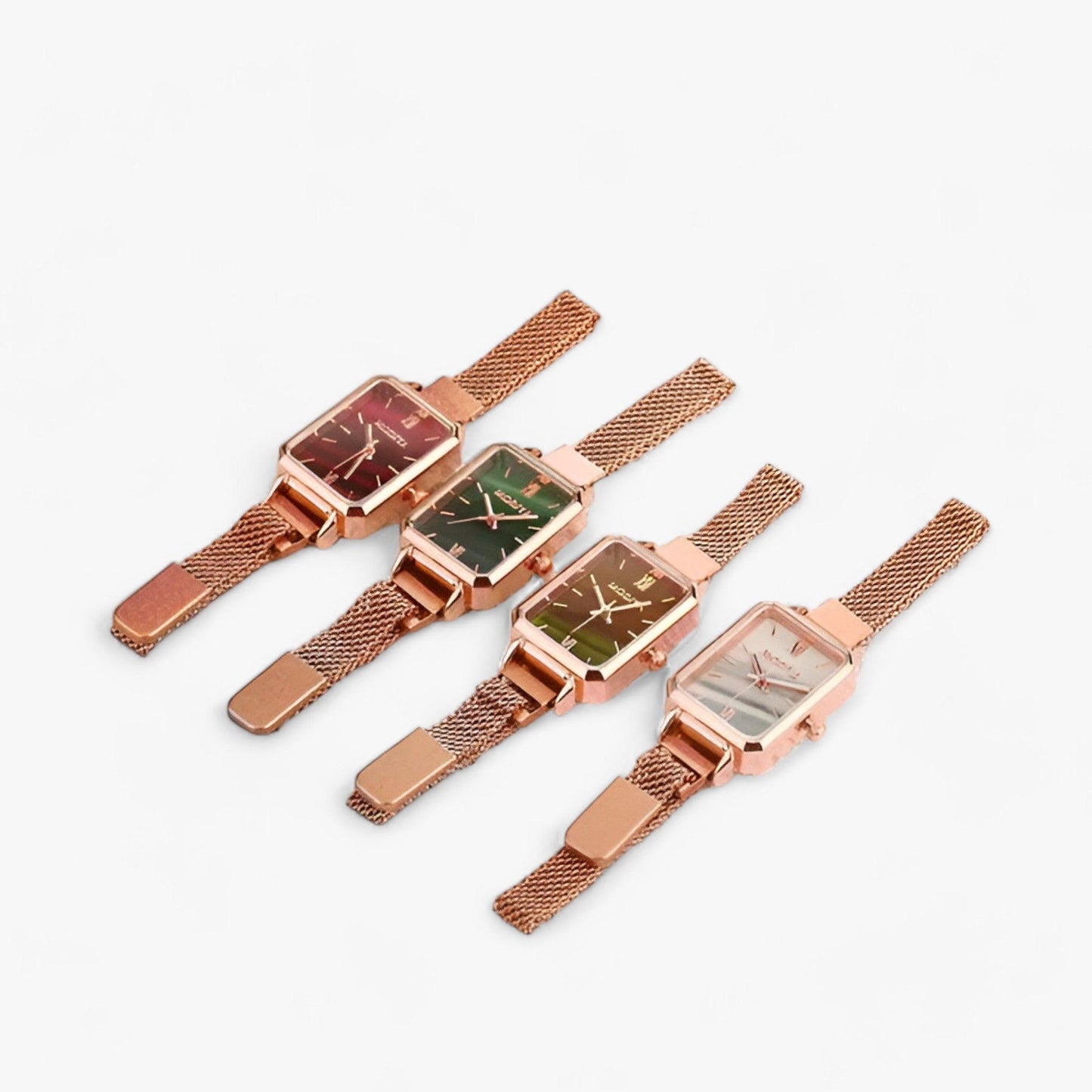 LANA - Modieus Vierkant Horloge