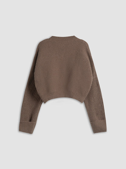 ROYCE - Minimalistische V-hals Trui