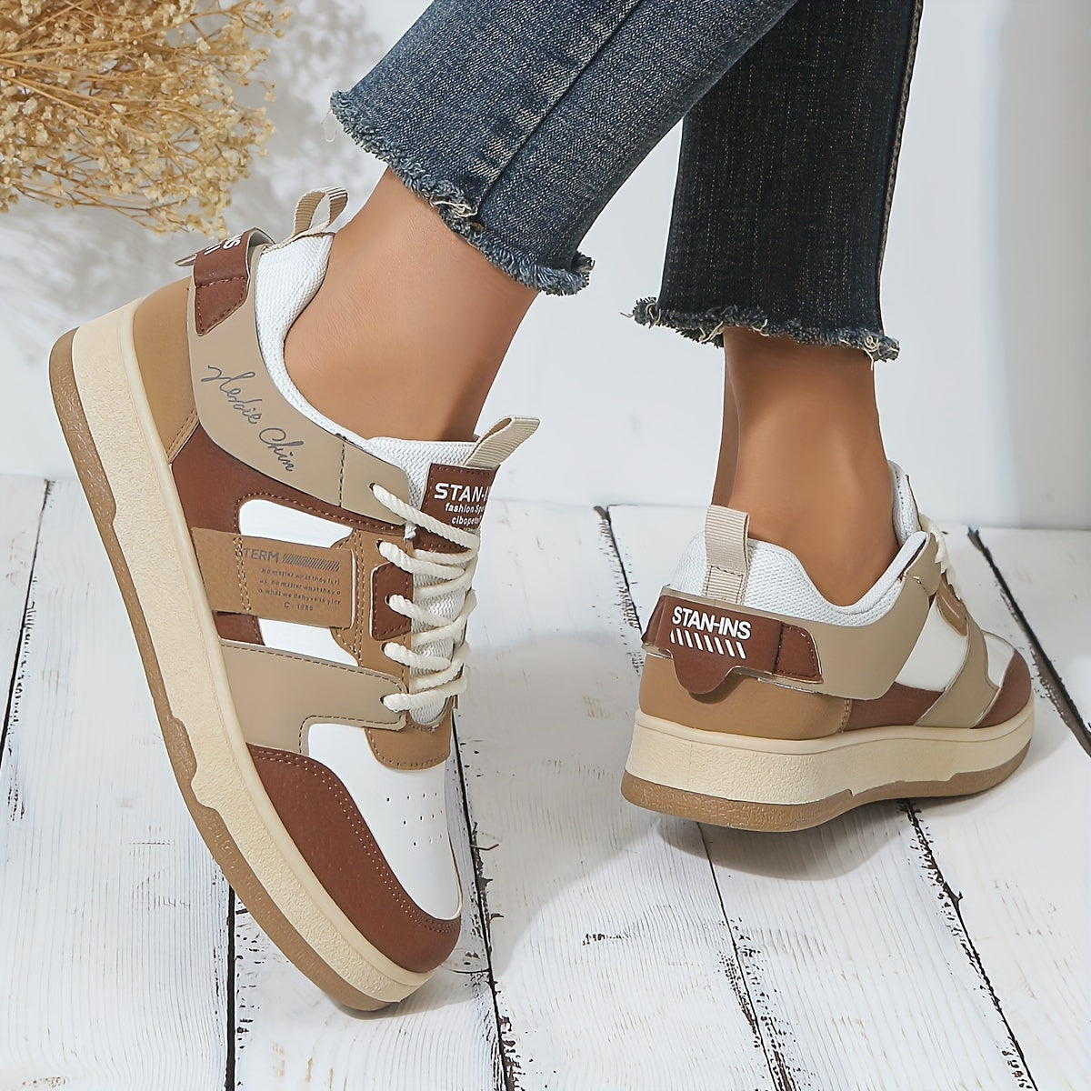 AN -  Colorblock Trendy Sneakers voor Dames